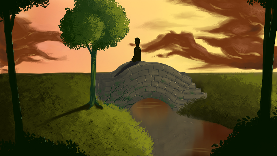 Sunset Bridge artwork